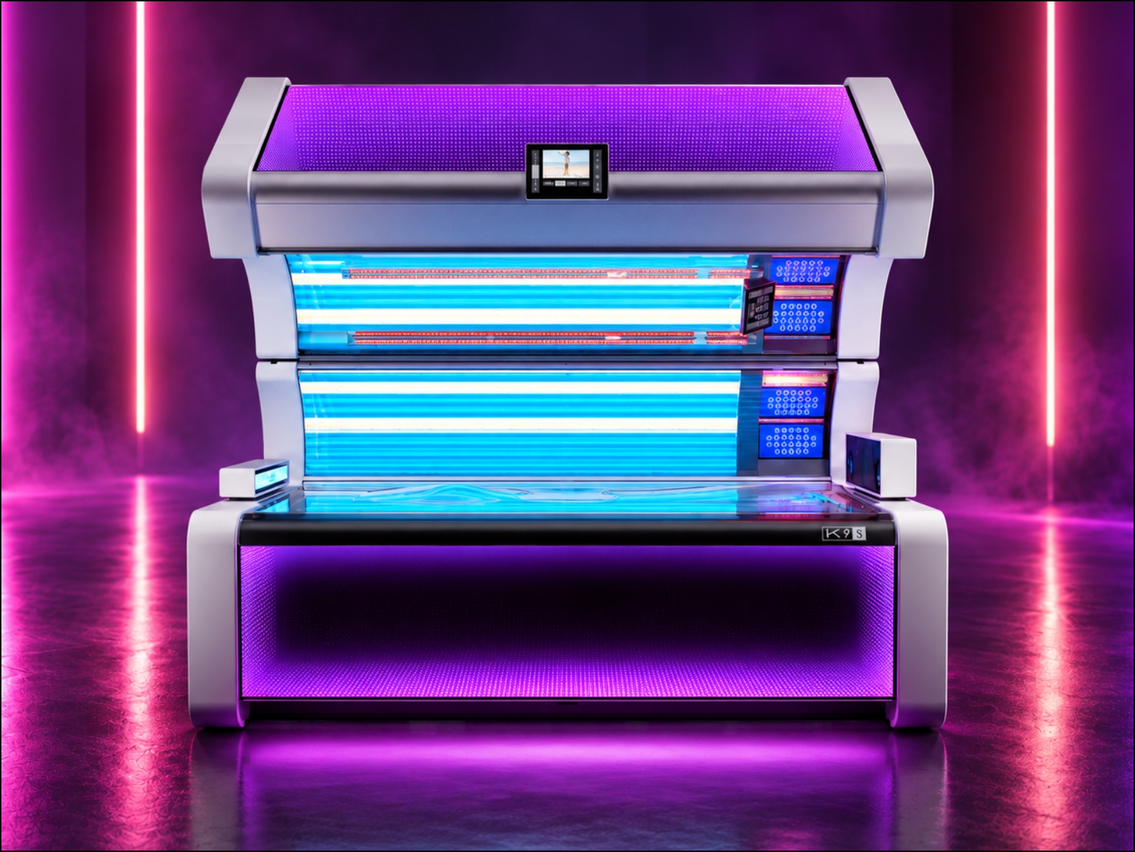 Megasun K9s ExtraSun in Kabine 09 bei Holiday Sun Kleve